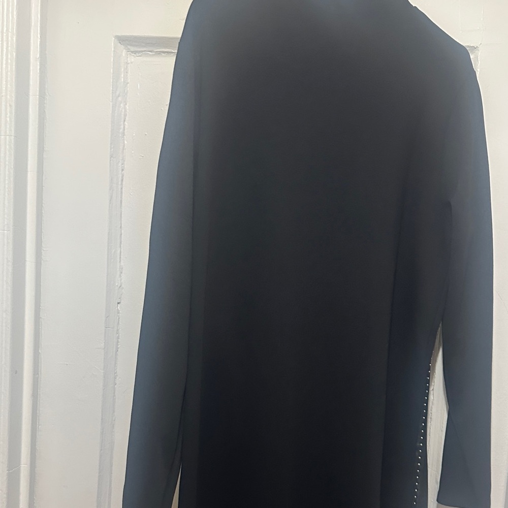 Vince Camuto Black Midi Dress